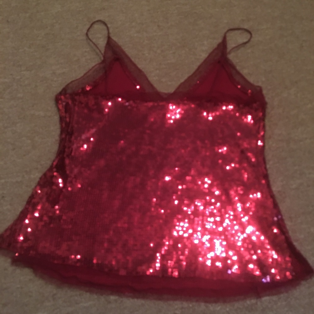 Fp Red Sequin Tank - image 4